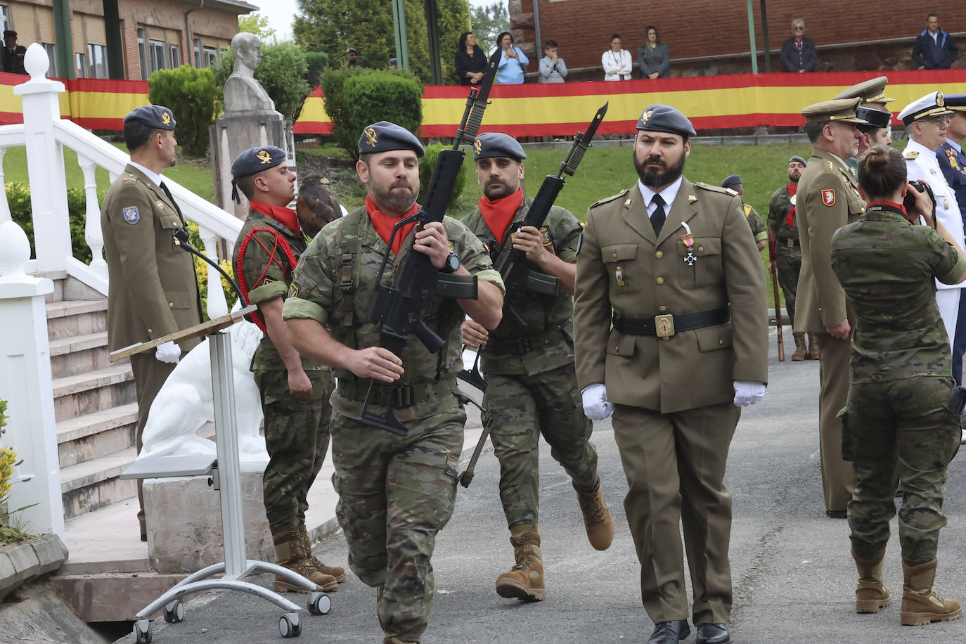 La BRILAT celebra con una parada militar el 58 aniversario de su creación