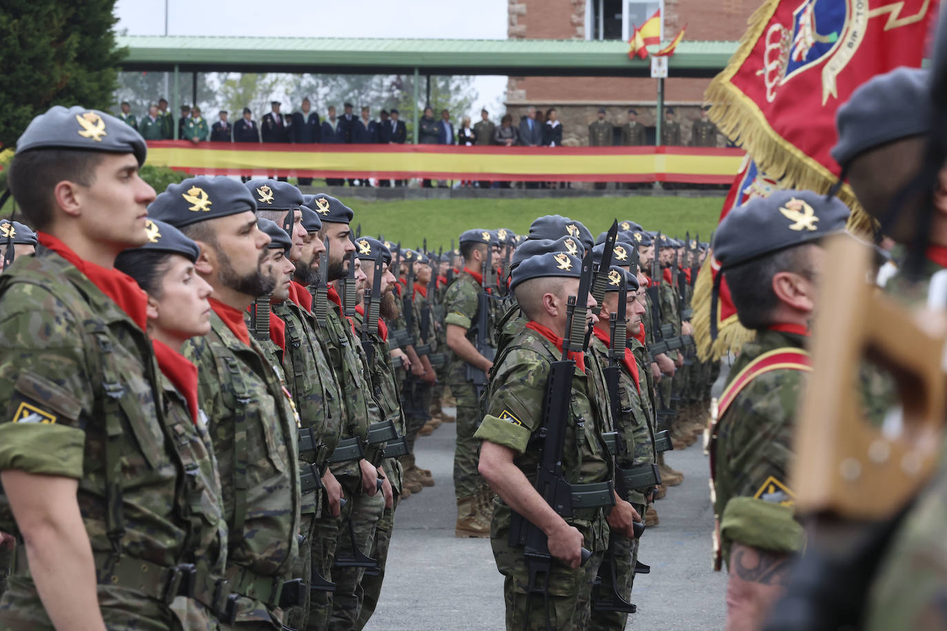 La BRILAT celebra con una parada militar el 58 aniversario de su creación