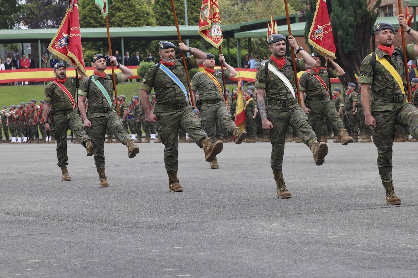 La BRILAT celebra con una parada militar el 58 aniversario de su creación