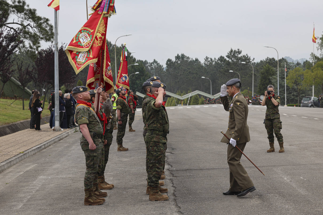 La BRILAT celebra con una parada militar el 58 aniversario de su creación