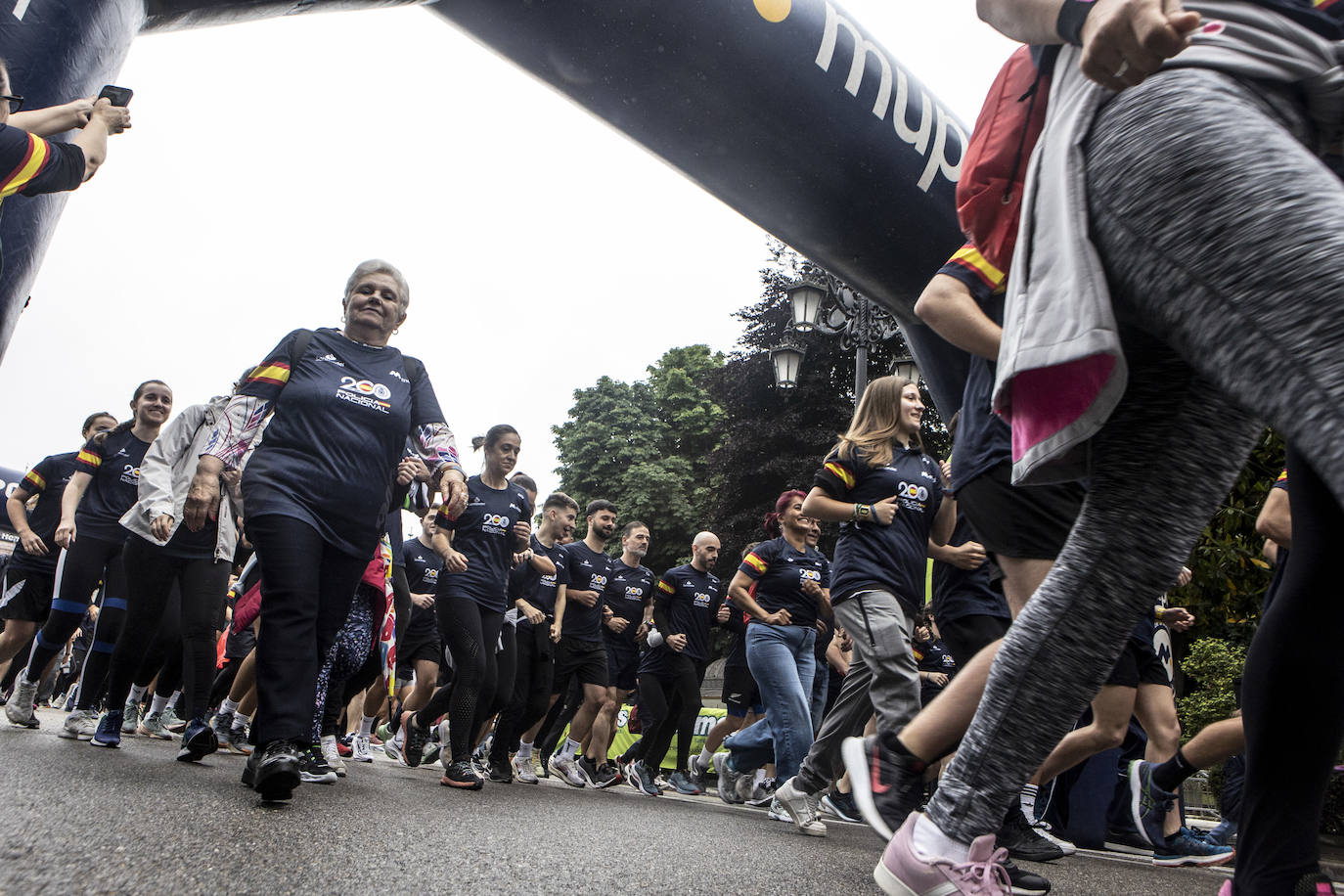 La Ruta 091 llena Oviedo de corredores