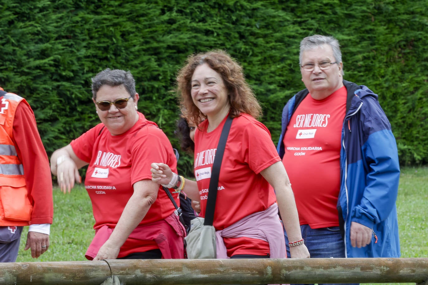 Primera marcha solidaria de Cruz Roja