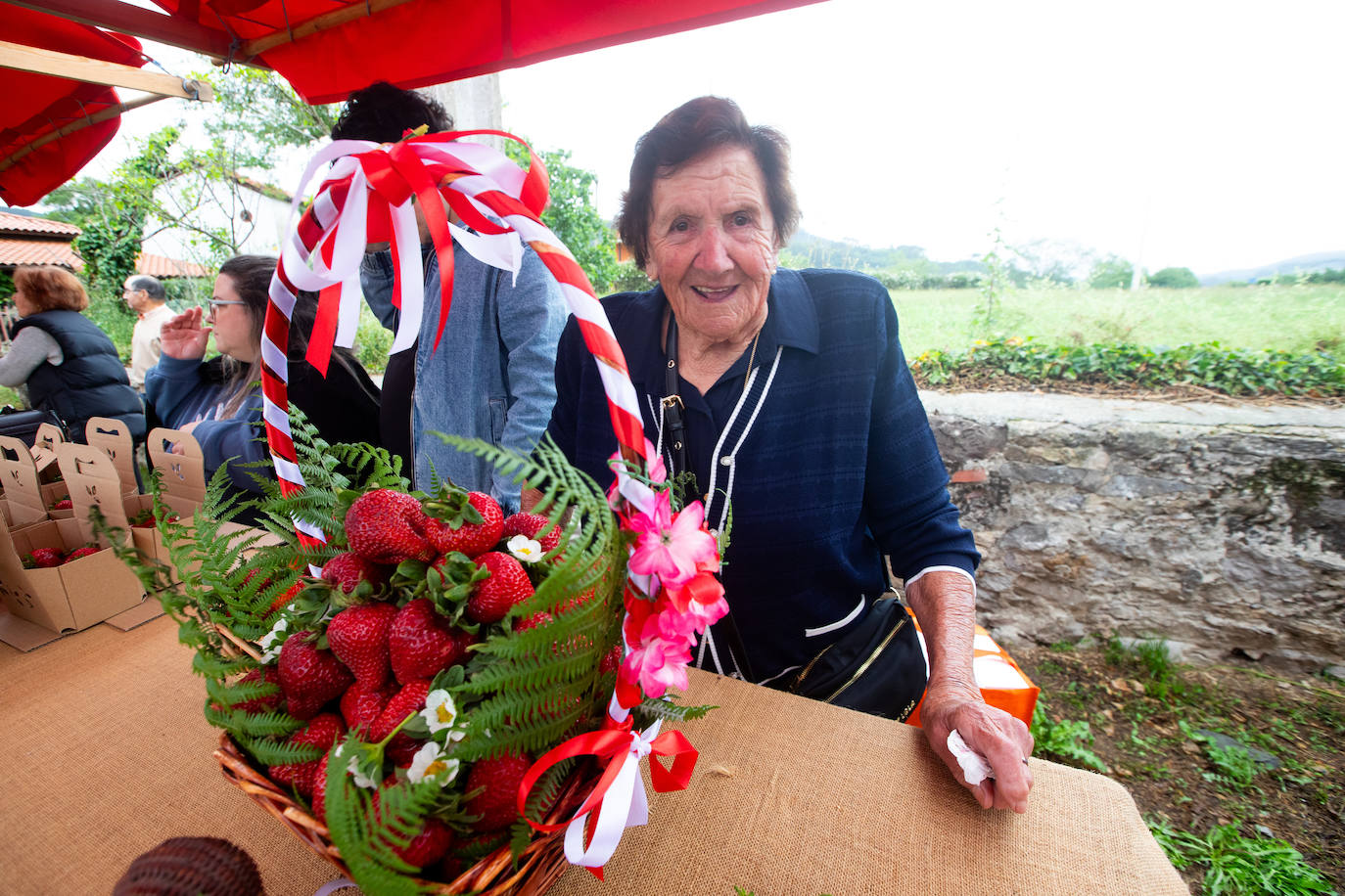 La fresa de Candamo cada año está mejor: un festival lleno de sabor
