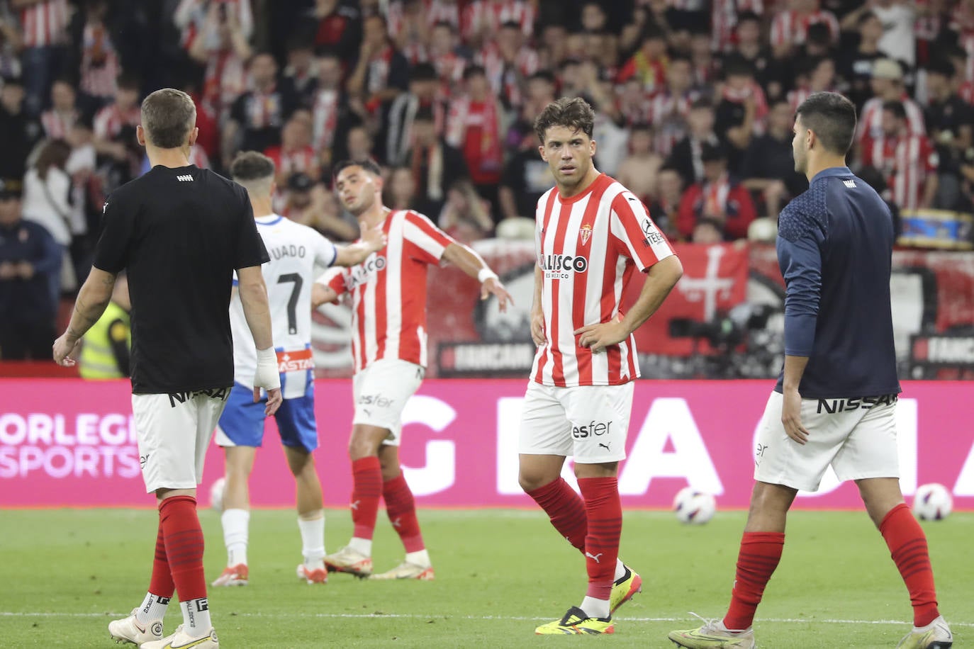 Las mejores imágenes del partido entre el Sporting y el Espanyol