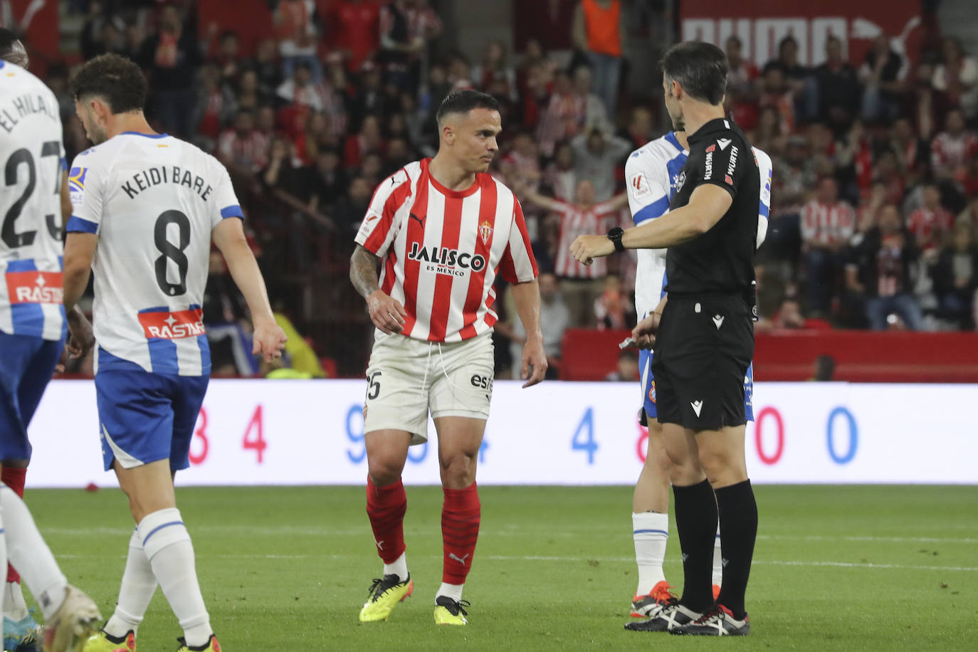 Las mejores imágenes del partido entre el Sporting y el Espanyol