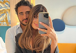 Andrea de las Heras y Alvise Pérez en una foto compartida en redes.