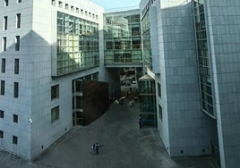 El ovetense Palacio de Justicia de Oviedo.