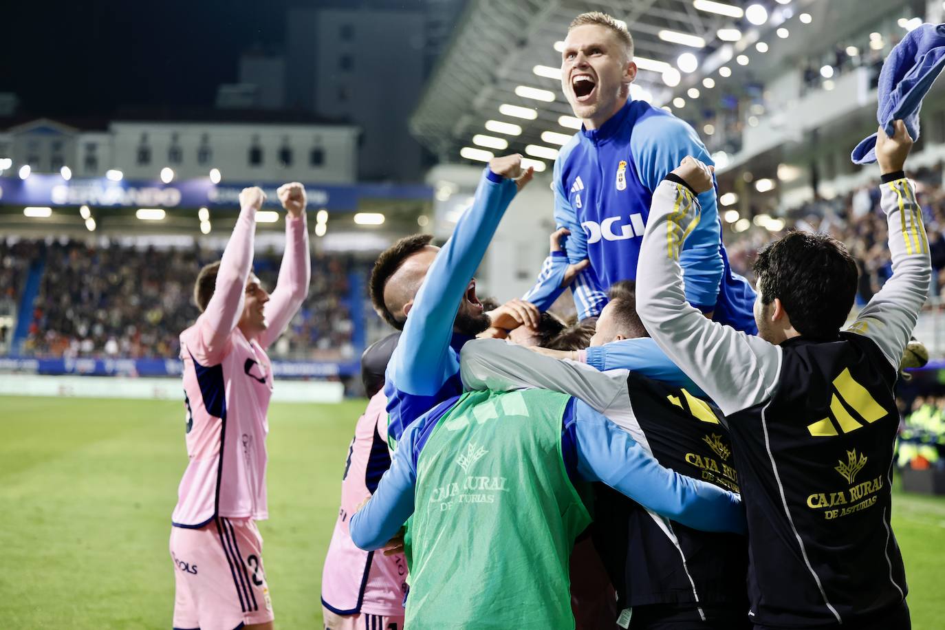 Las mejores imágenes del Eibar - Real Oviedo