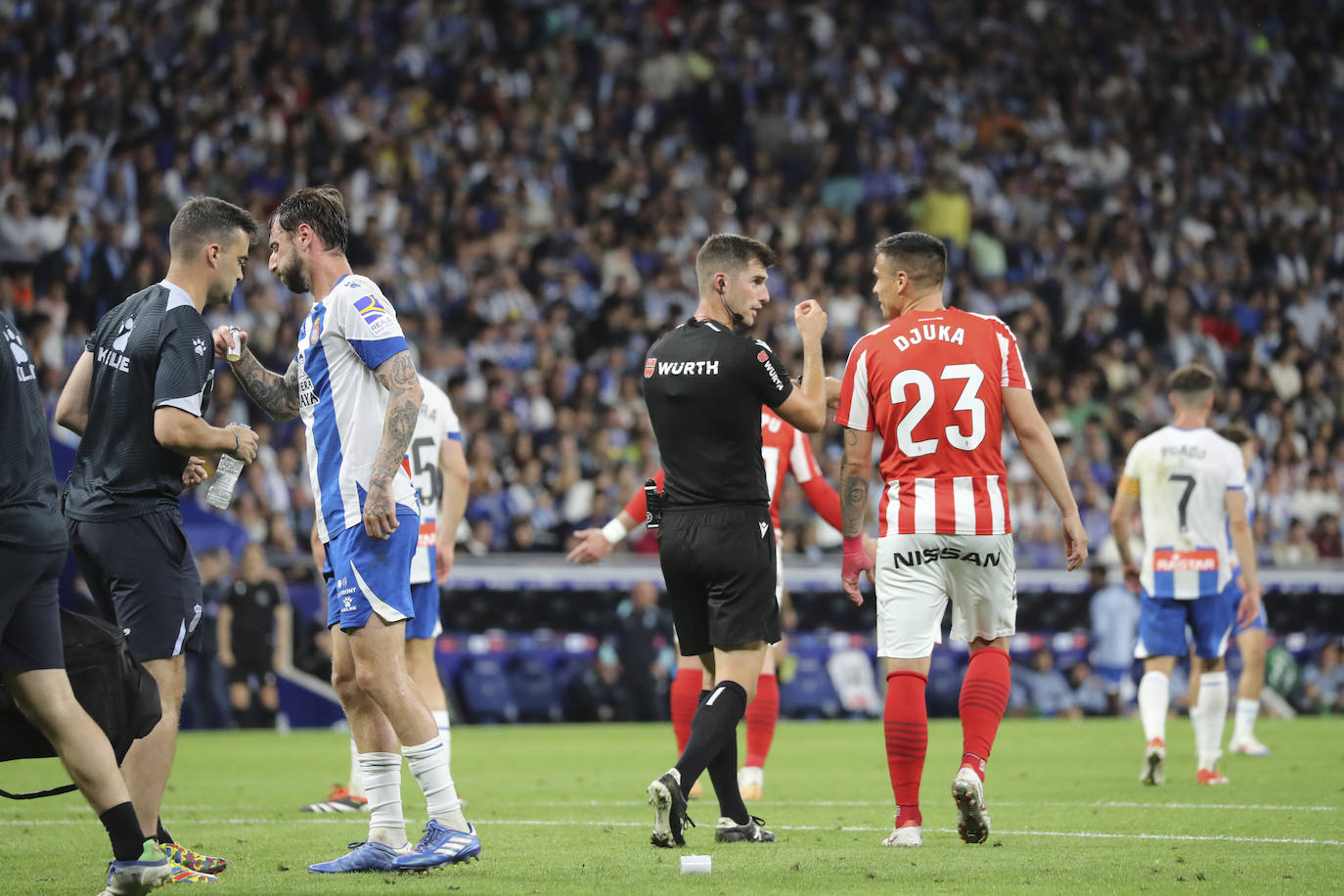 Las mejores imágenes del Espanyol - Sporting