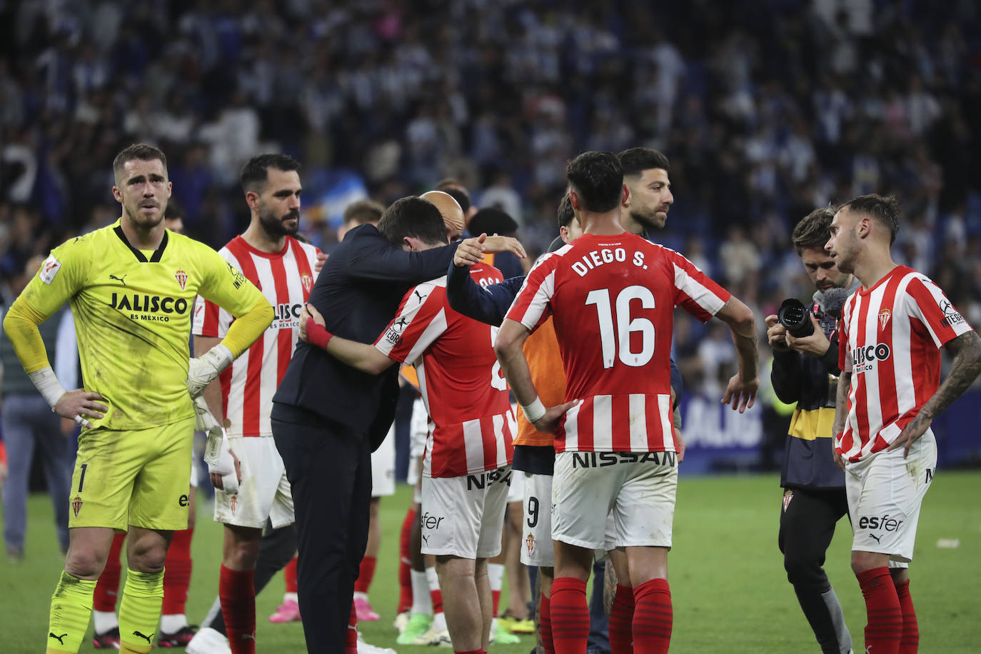 Las mejores imágenes del Espanyol - Sporting