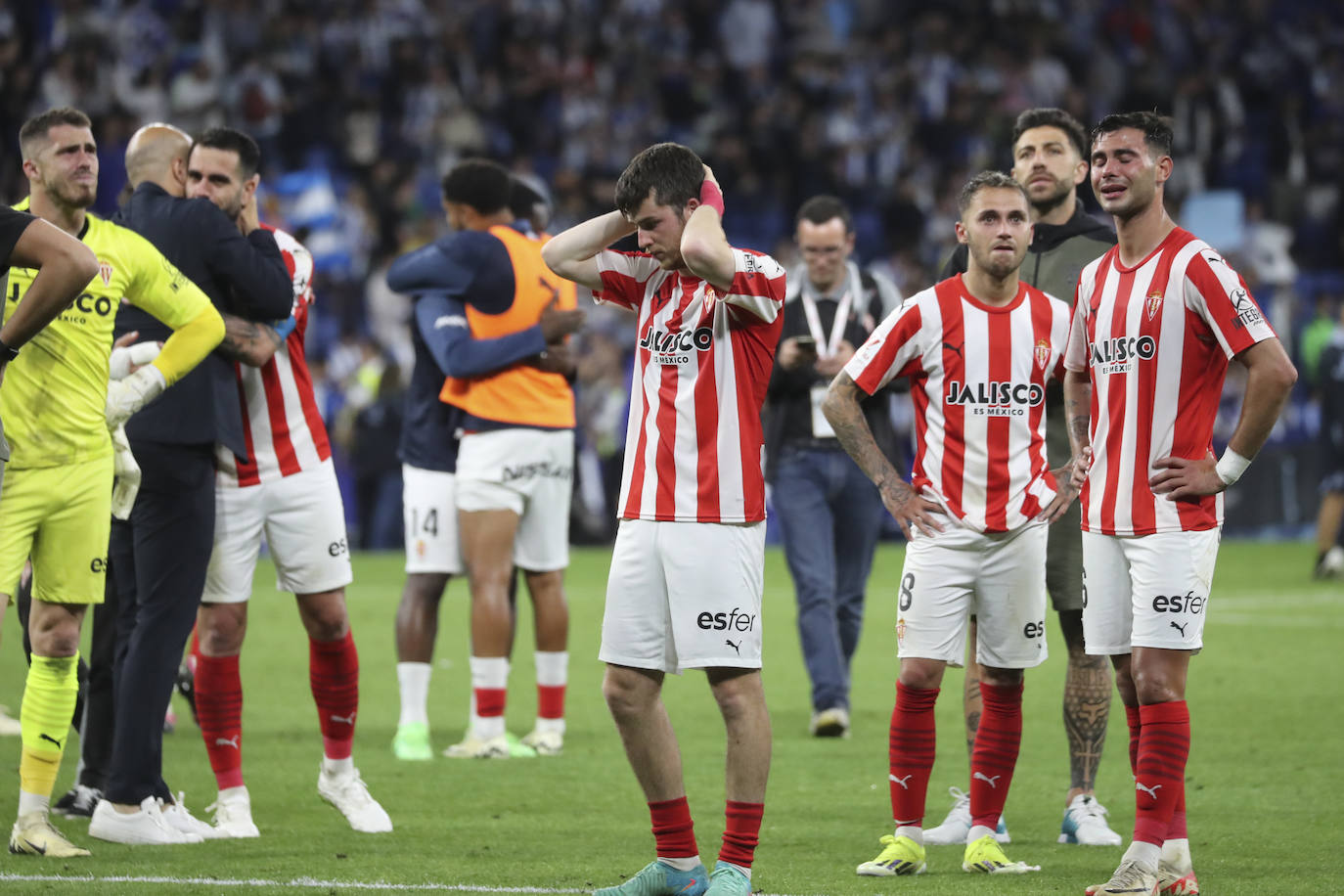 Las mejores imágenes del Espanyol - Sporting