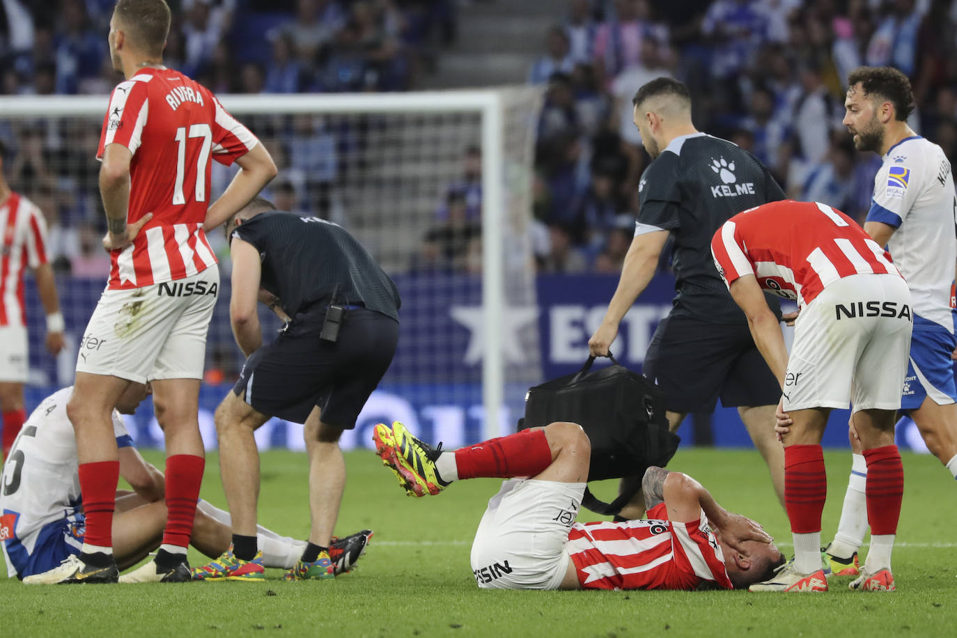 Las mejores imágenes del Espanyol - Sporting