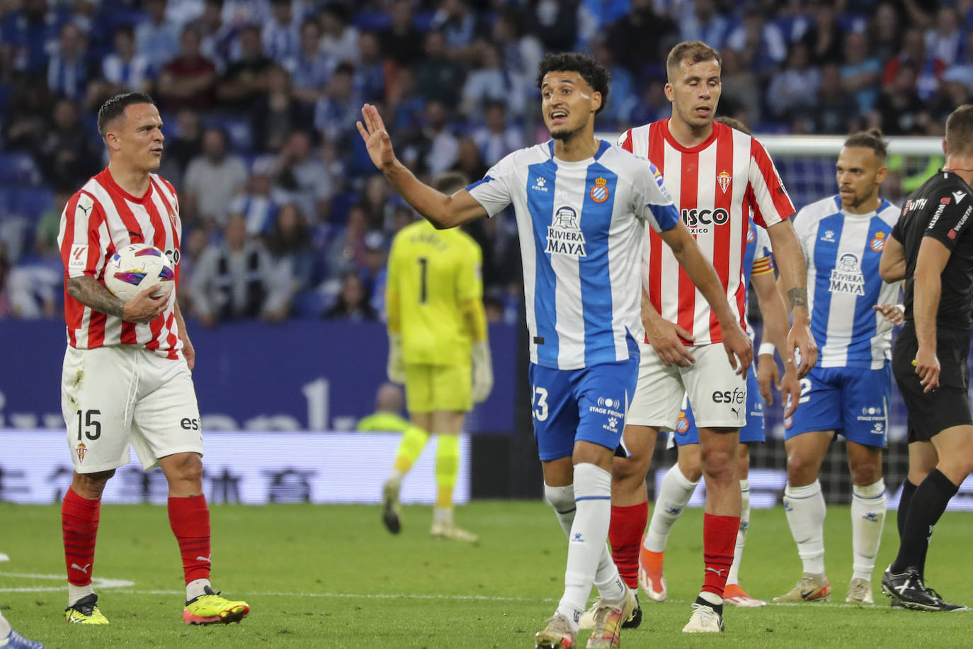 Las mejores imágenes del Espanyol - Sporting