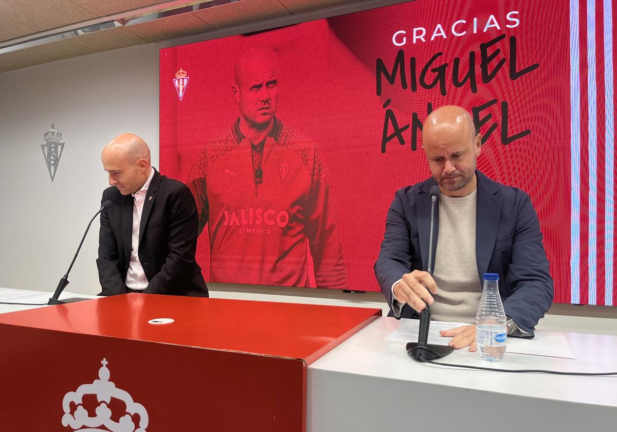 Emotiva despedida a Miguel Ángel Ramírez como entrenador del Sporting