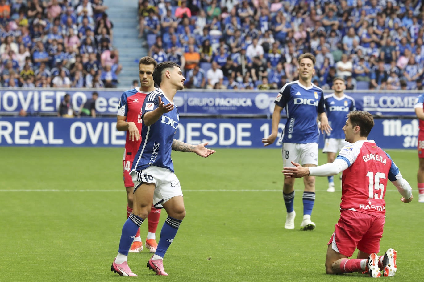 Las mejores imágenes del Real Oviedo-Espanyol