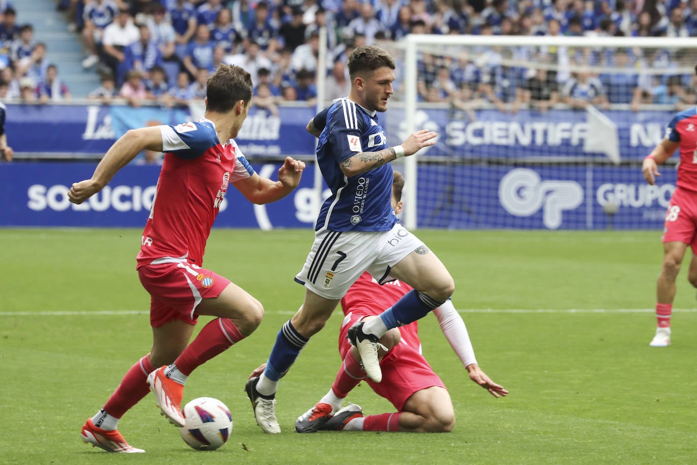 Las mejores imágenes del Real Oviedo-Espanyol