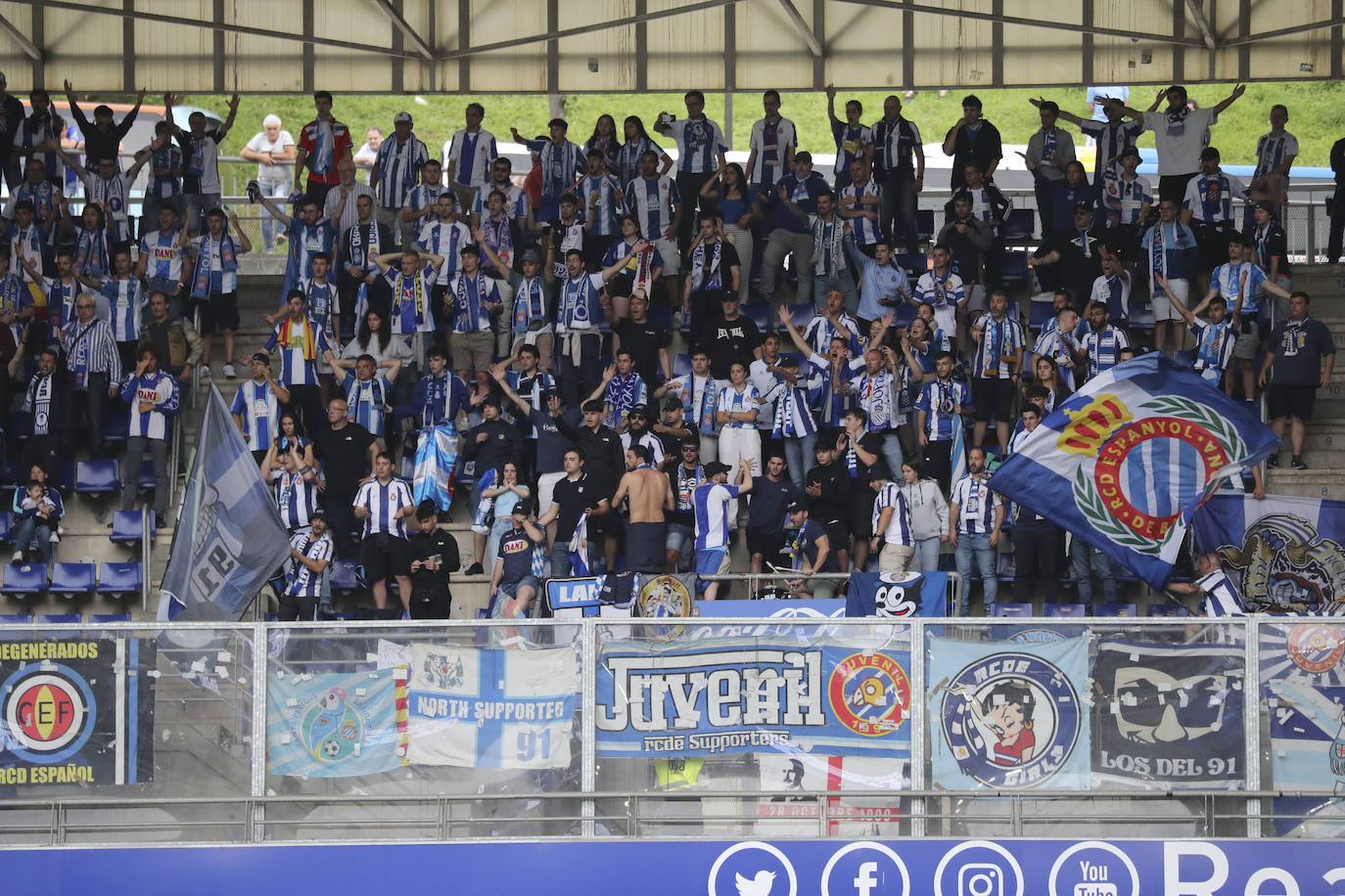 Las mejores imágenes del Real Oviedo-Espanyol