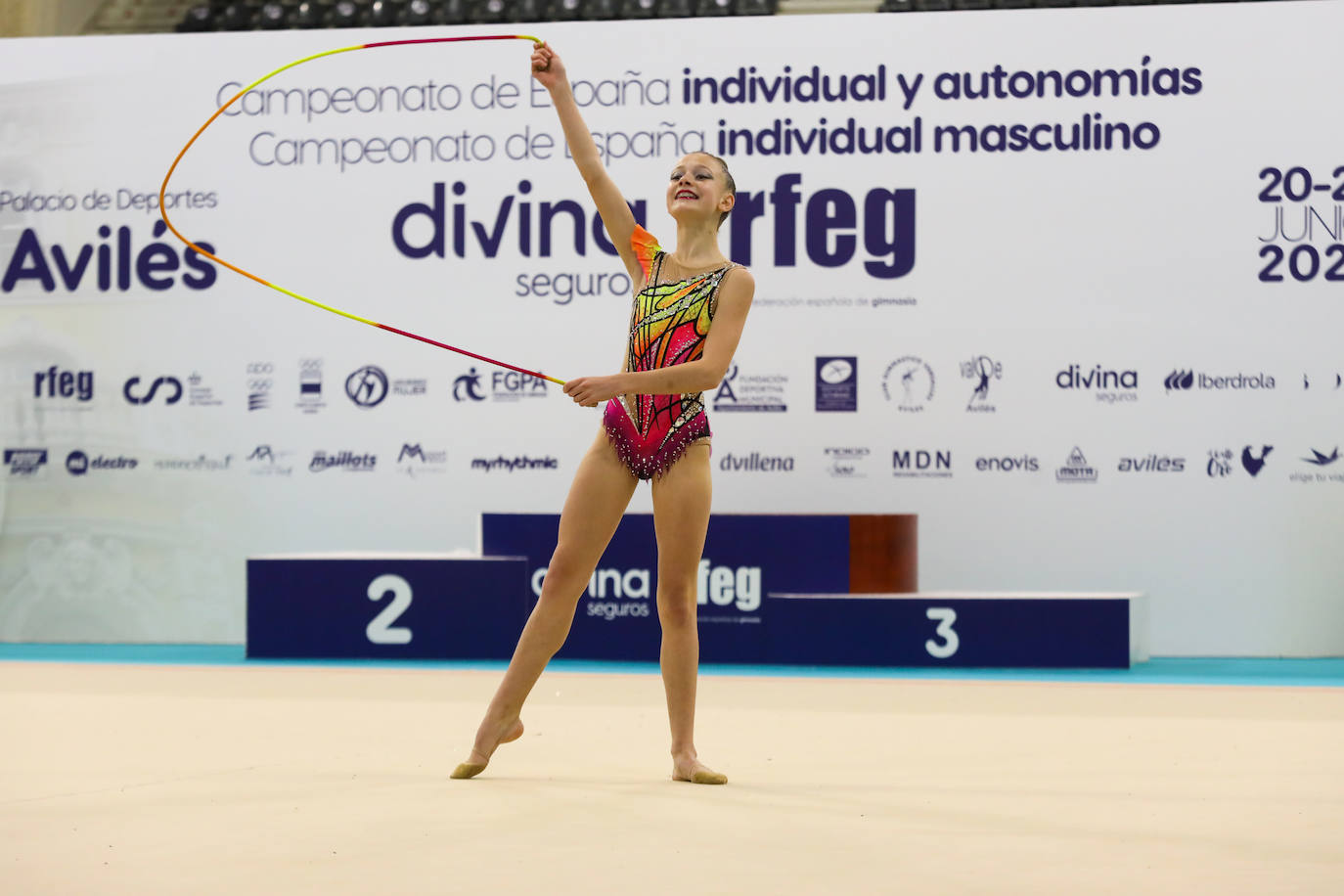 Avilés acoge el Campeonato de España de Gimnasia Rítmica