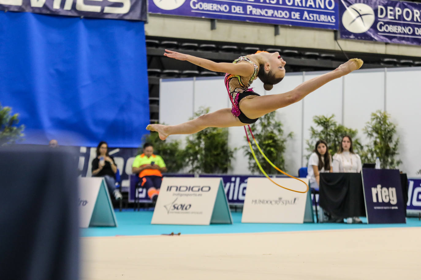 Avilés acoge el Campeonato de España de Gimnasia Rítmica