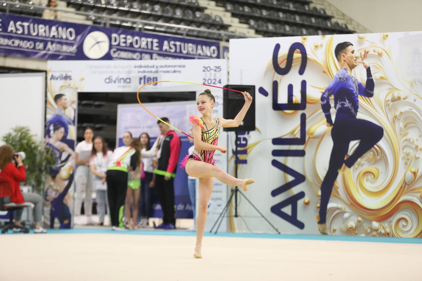 Avilés acoge el Campeonato de España de Gimnasia Rítmica