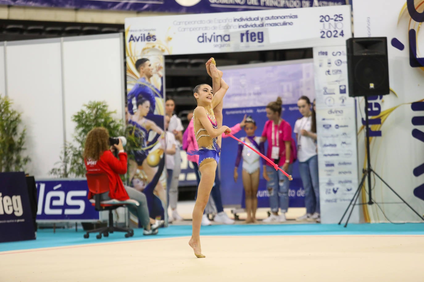 Avilés acoge el Campeonato de España de Gimnasia Rítmica