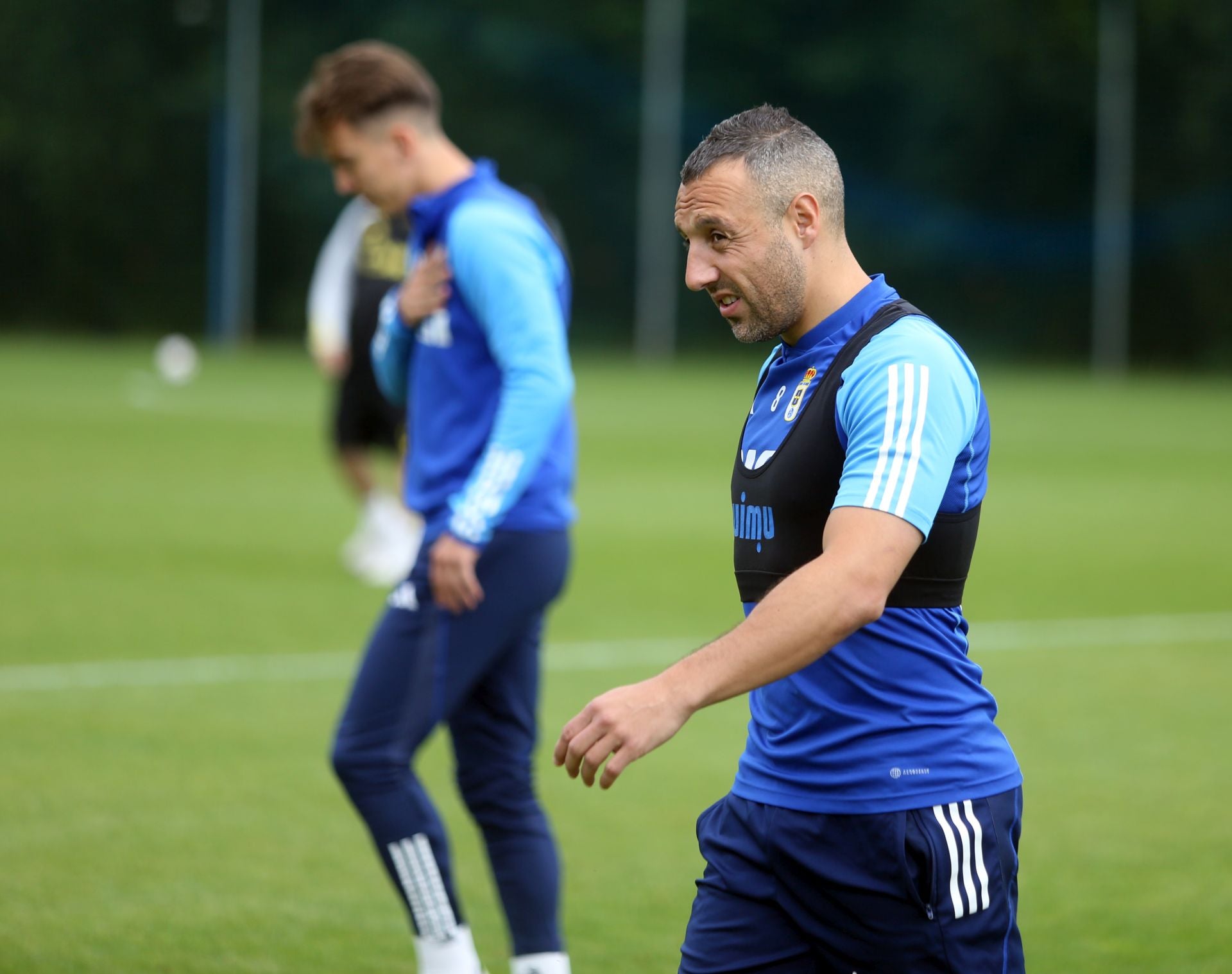 Así entrena el Real Oviedo antes del partido frente al Espanyol