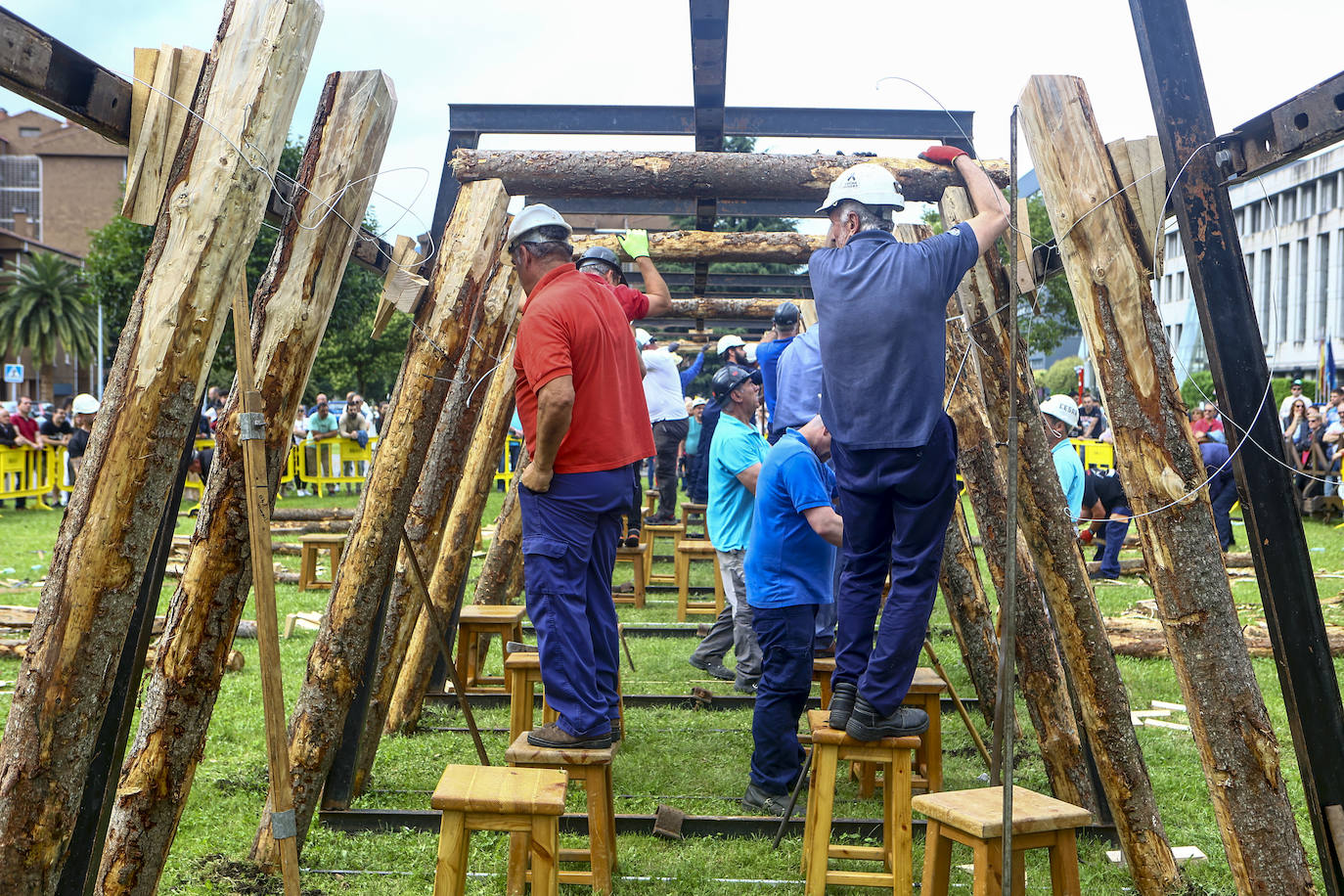 Concurso de entibadores en Mieres