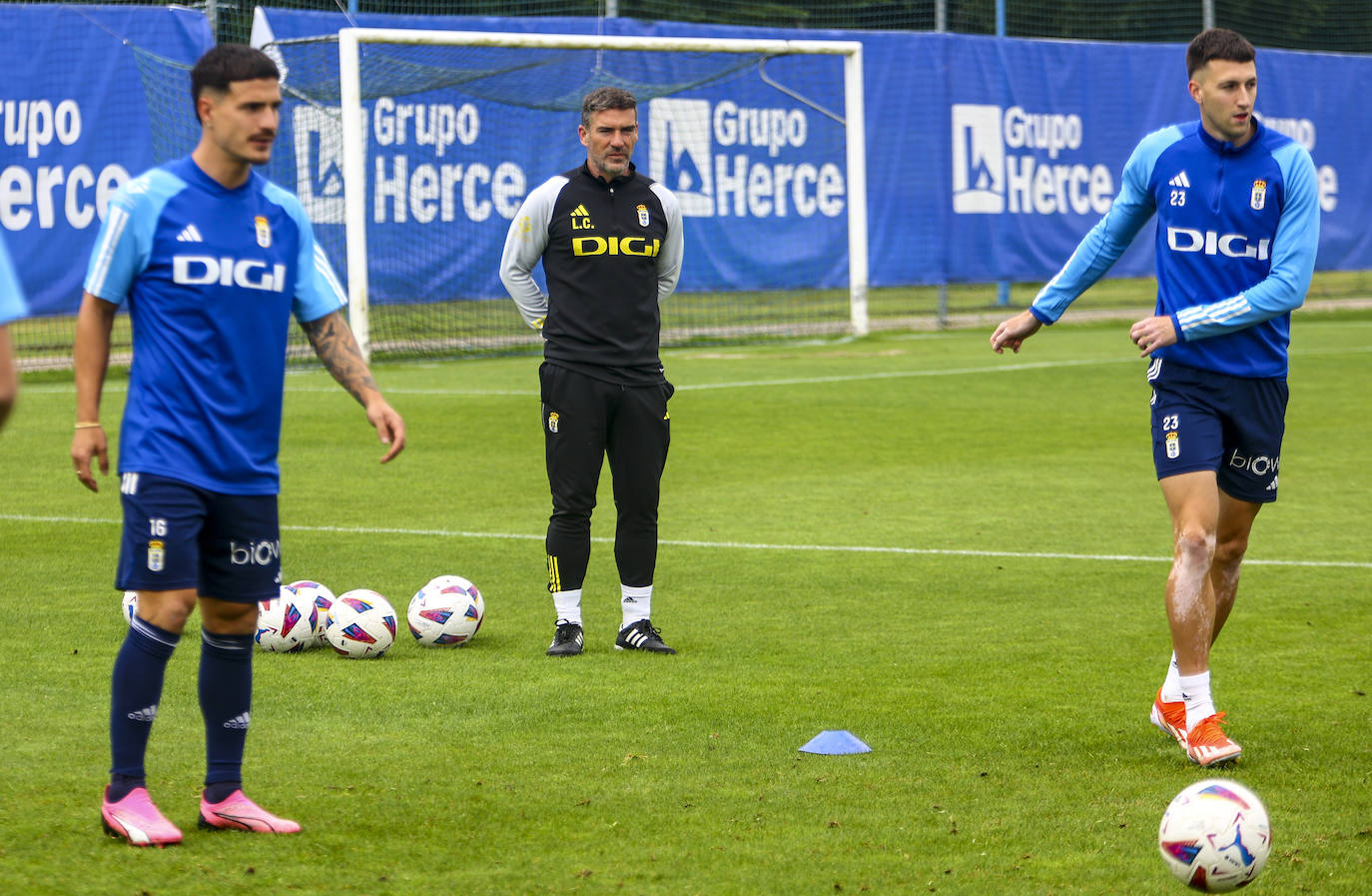 Espanyol-Real Oviedo | Último entrenamiento del Oviedo antes del gran día