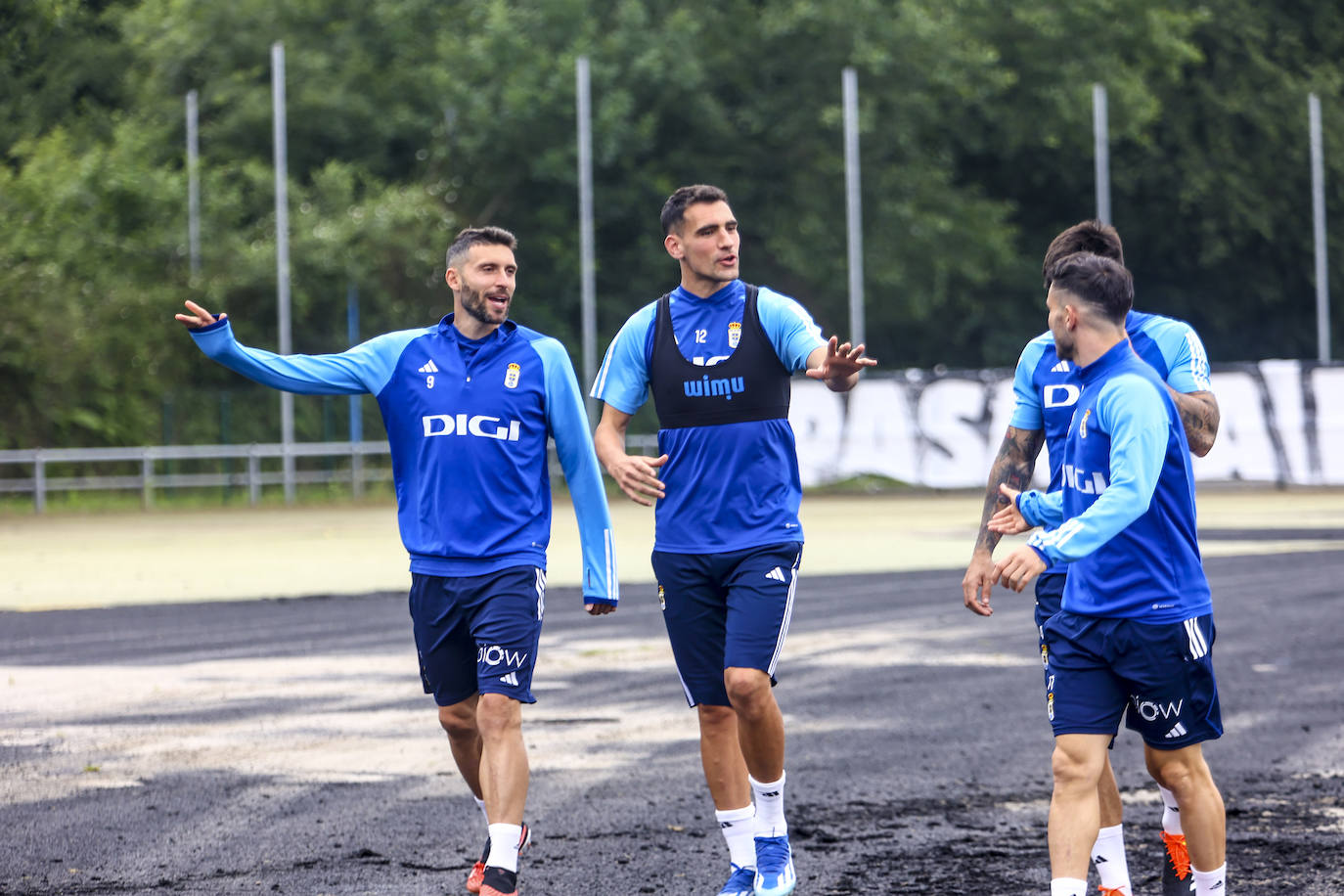 Espanyol-Real Oviedo | Último entrenamiento del Oviedo antes del gran día