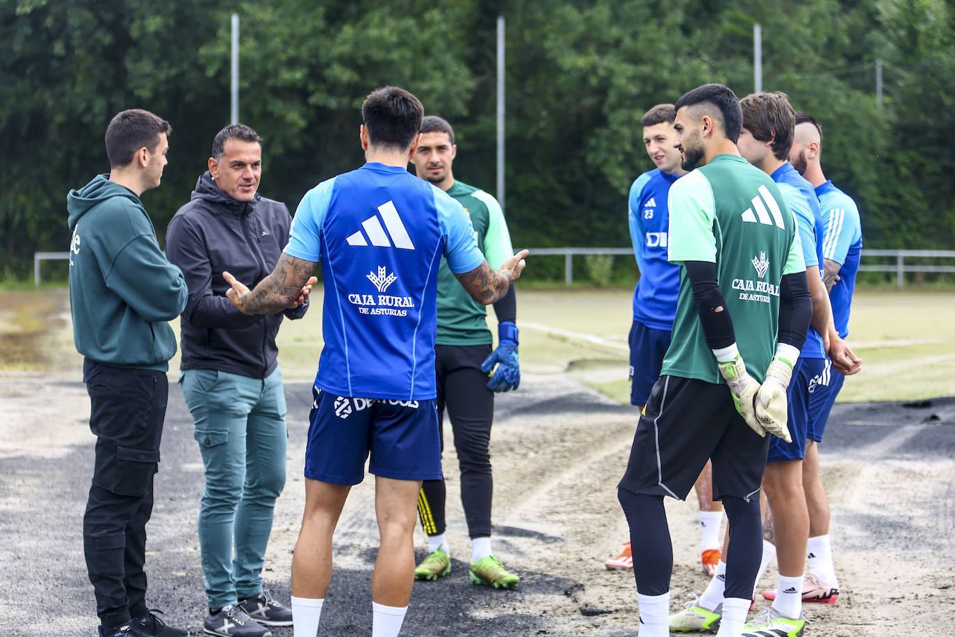 Espanyol-Real Oviedo | Último entrenamiento del Oviedo antes del gran día