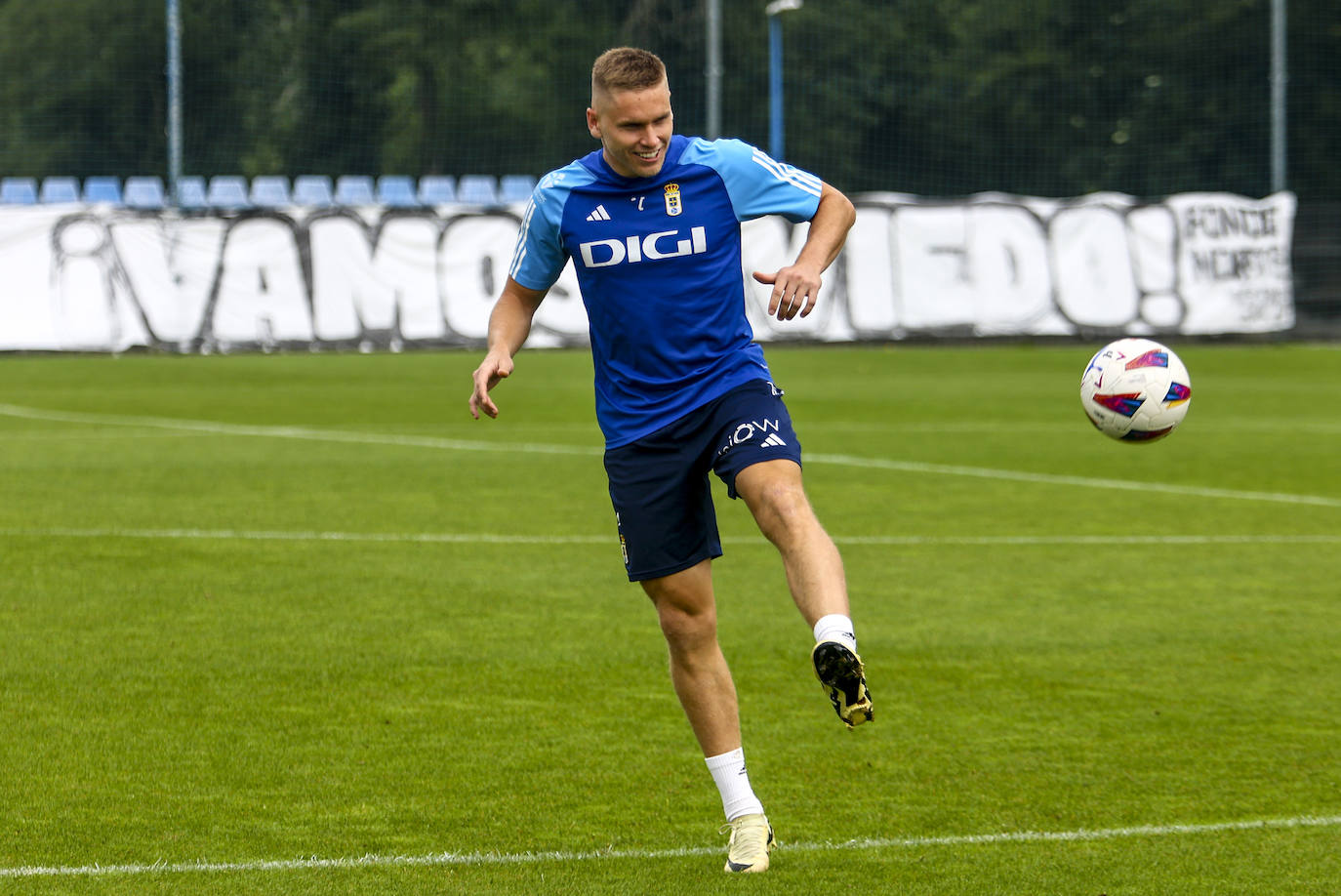 Espanyol-Real Oviedo | Último entrenamiento del Oviedo antes del gran día