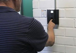 Registro horario a través de la huella dactilar.