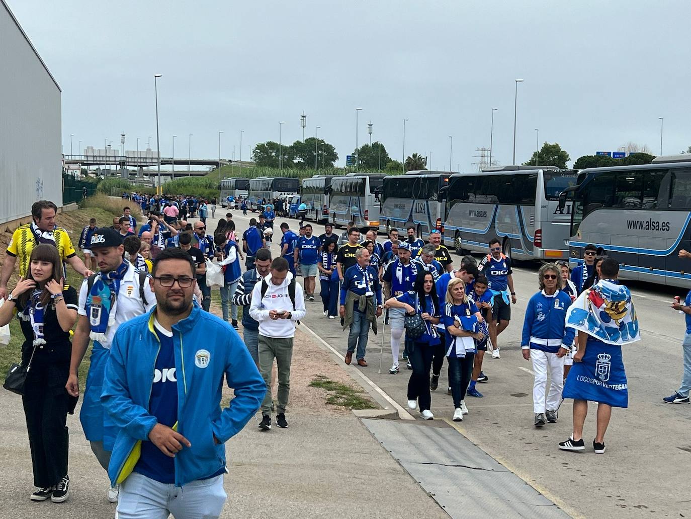 Espanyol-Real Oviedo | Marea azul en Barcelona