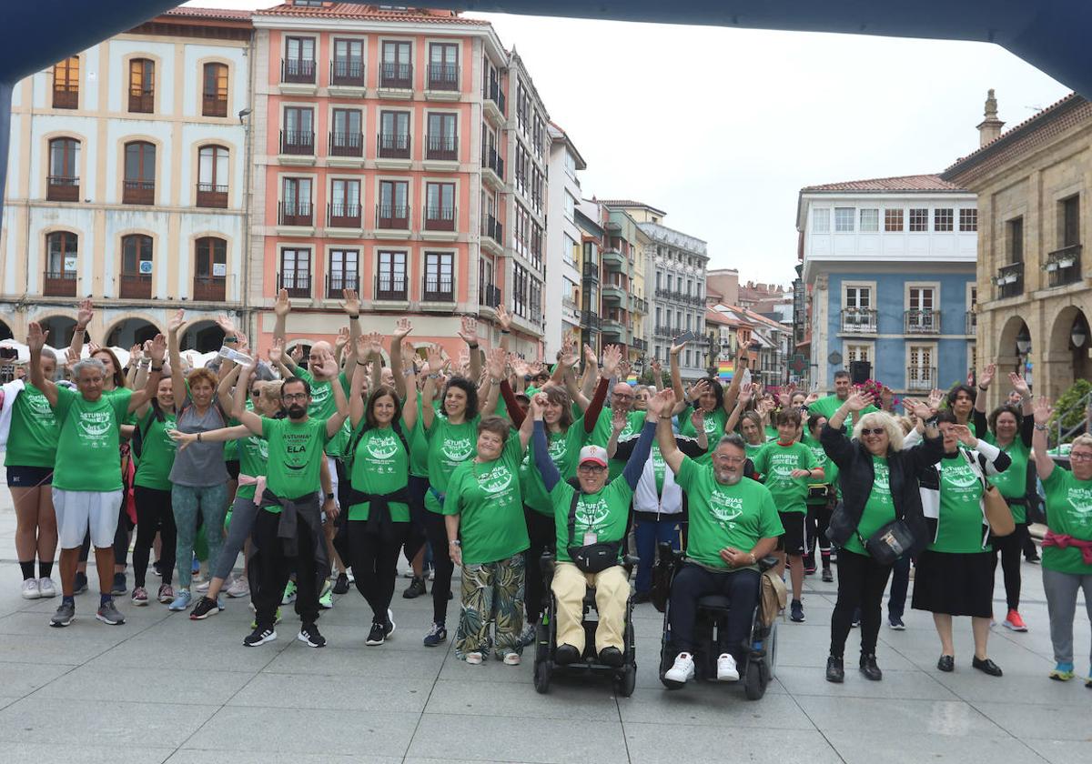 Asturias, contra la ELA, una enfermedad «muy cruel»