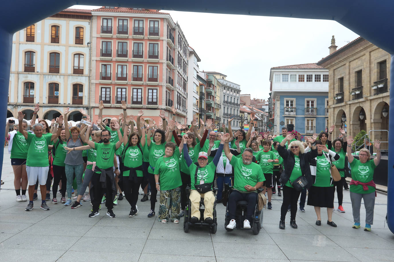 Asturias, contra la ELA, una enfermedad «muy cruel»