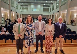 Ignacio Villaverde, Cristina González, Manuel Ángel Álvarez y Ángel Martín.