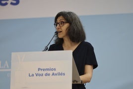 La jefa de Redacción de LA VOZ,Ruth Arias.