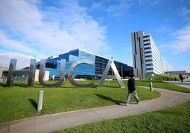 El Hospital Universitario Central de Asturias.