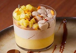 Receta de crema de mango y dulce de leche, ideal para el verano