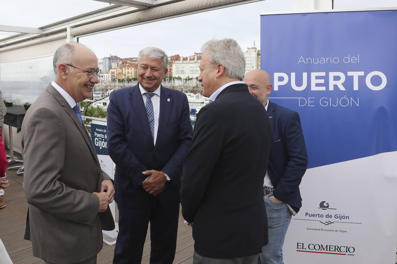 Así ha sido la presentación del anuario del Puerto de Gijón