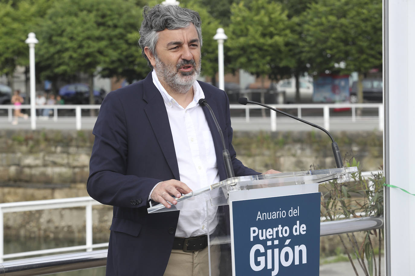 Así ha sido la presentación del anuario del Puerto de Gijón