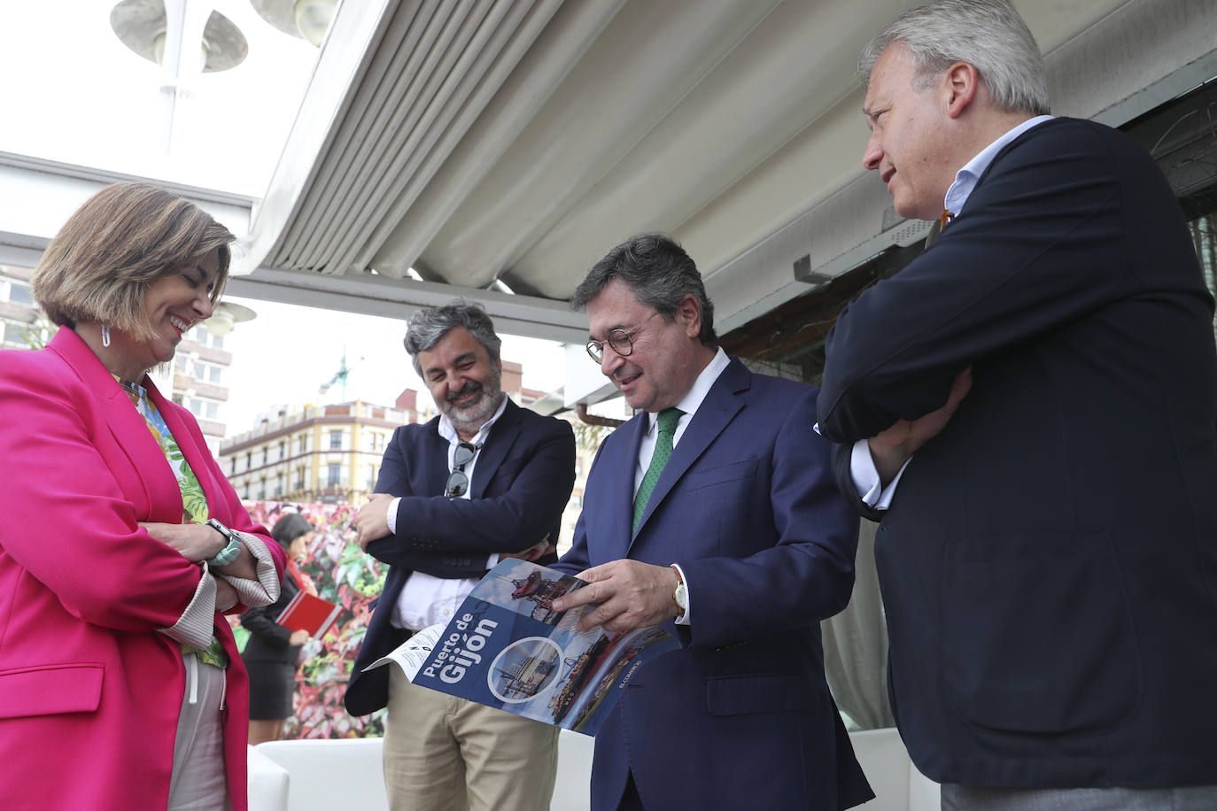 Así ha sido la presentación del anuario del Puerto de Gijón