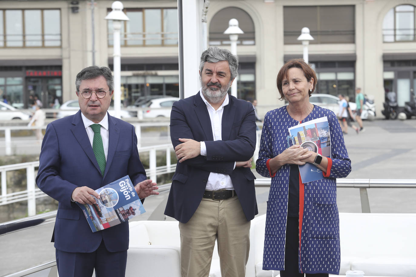 Así ha sido la presentación del anuario del Puerto de Gijón