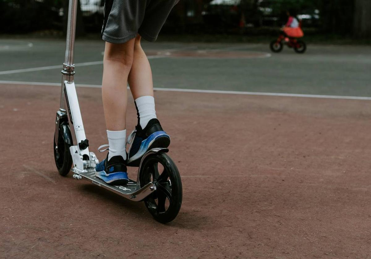 Patinete eléctrico.