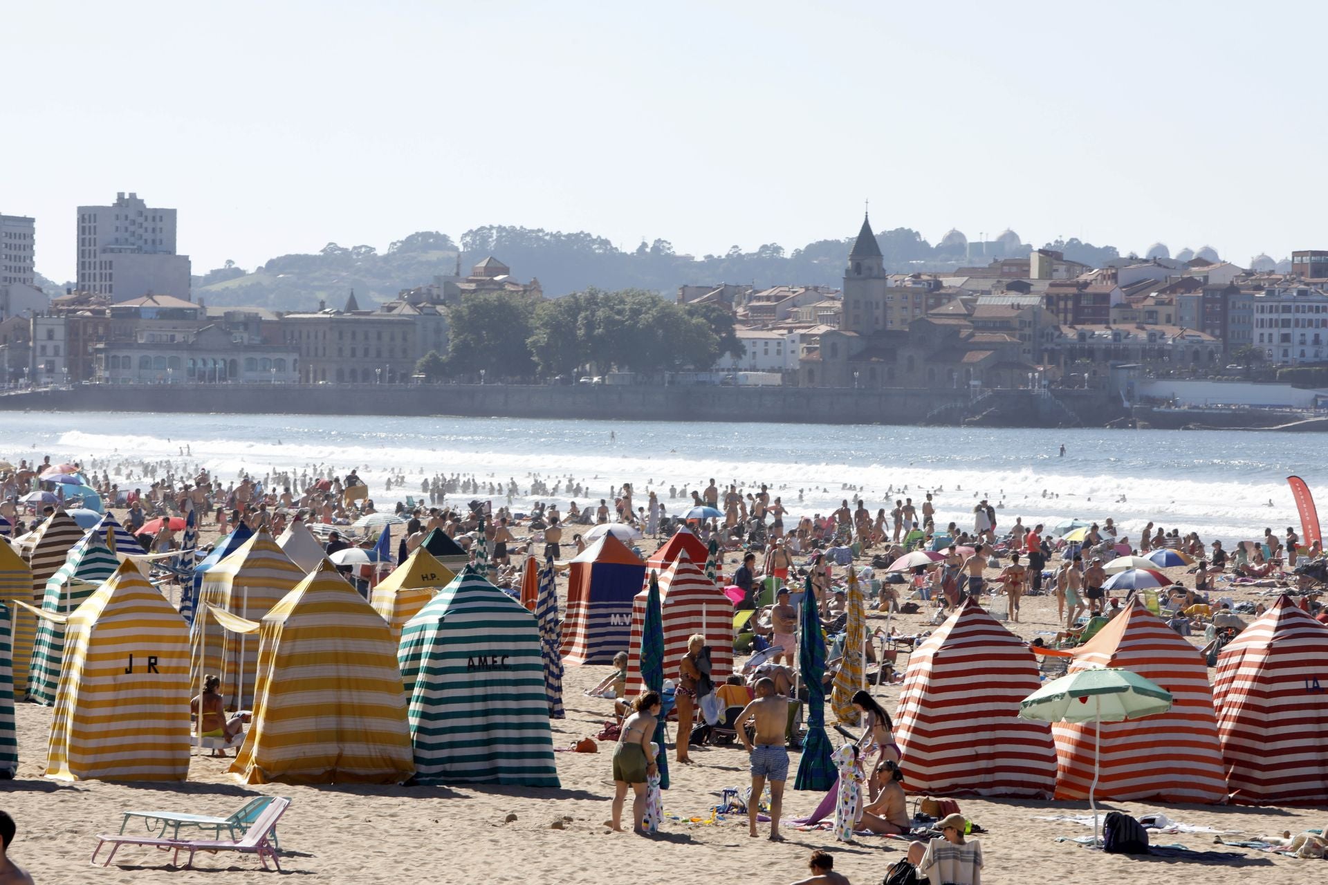 El verano por fin llega a Gijón