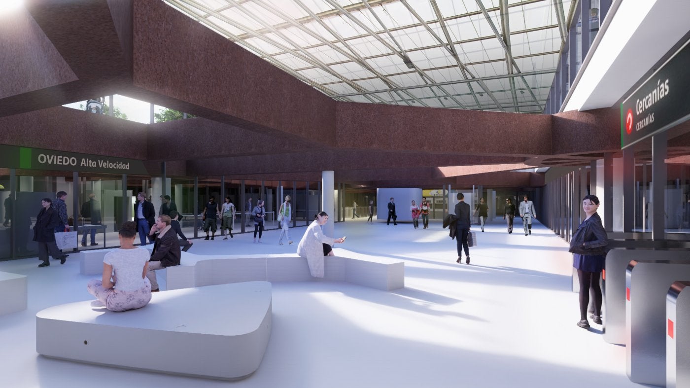 La entreplanta superior, con un diseño más abierto, se convertirá en una suerte de distribuidor multimodal.