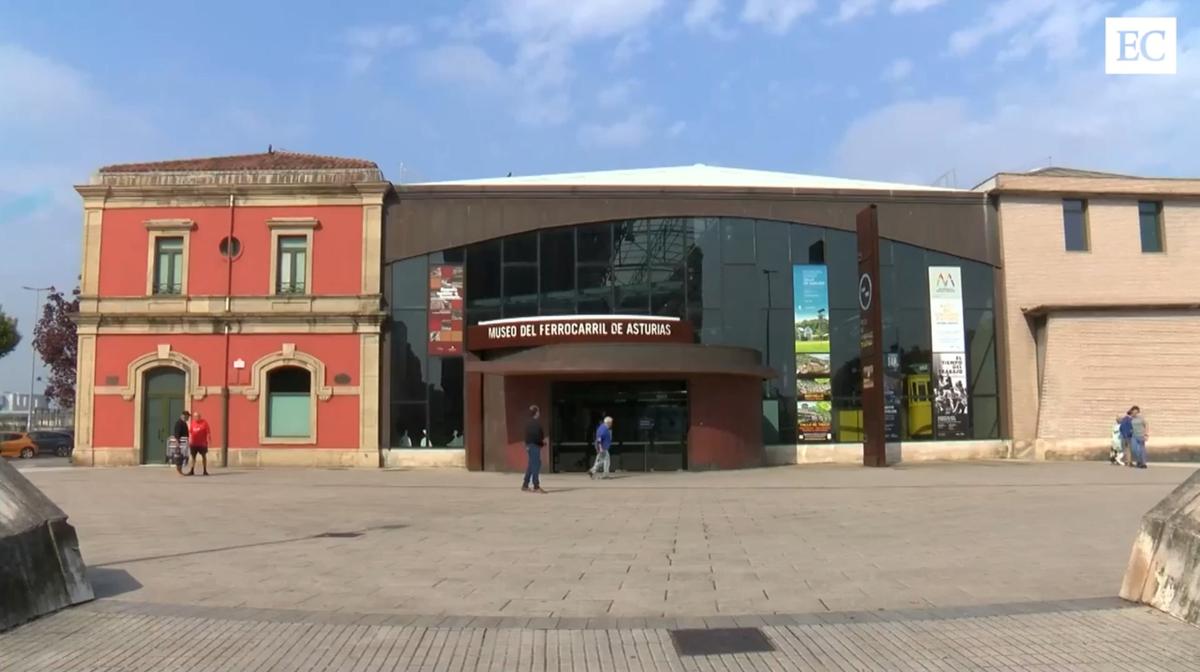 La estación del norte cumple 150 años: visita guiada por el Museo del Ferrocarril de Asturias