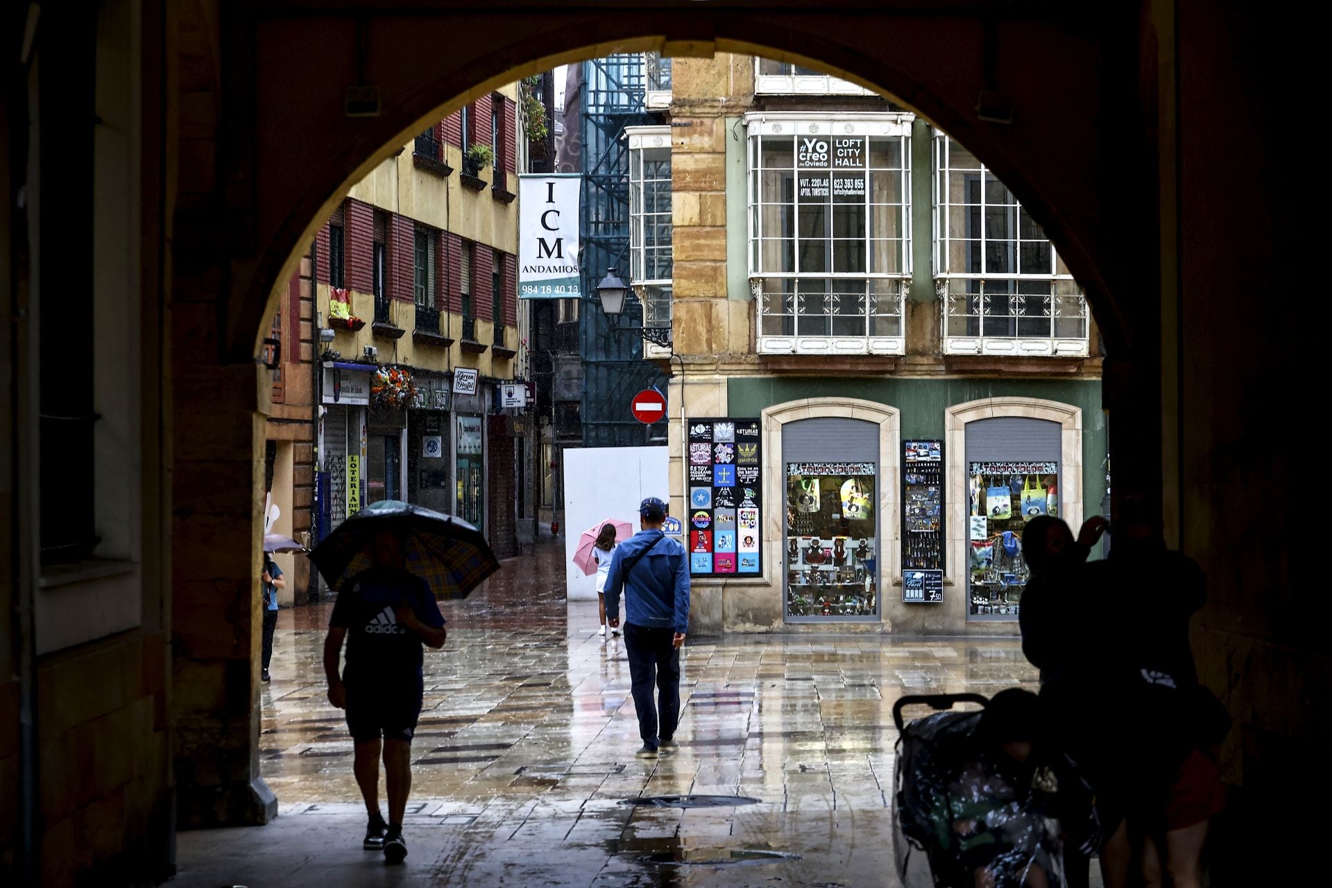 La lluvia &#039;acaba con el verano&#039; en Asturias