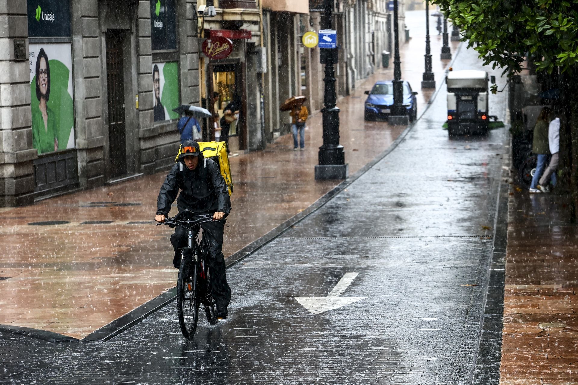 La lluvia &#039;acaba con el verano&#039; en Asturias