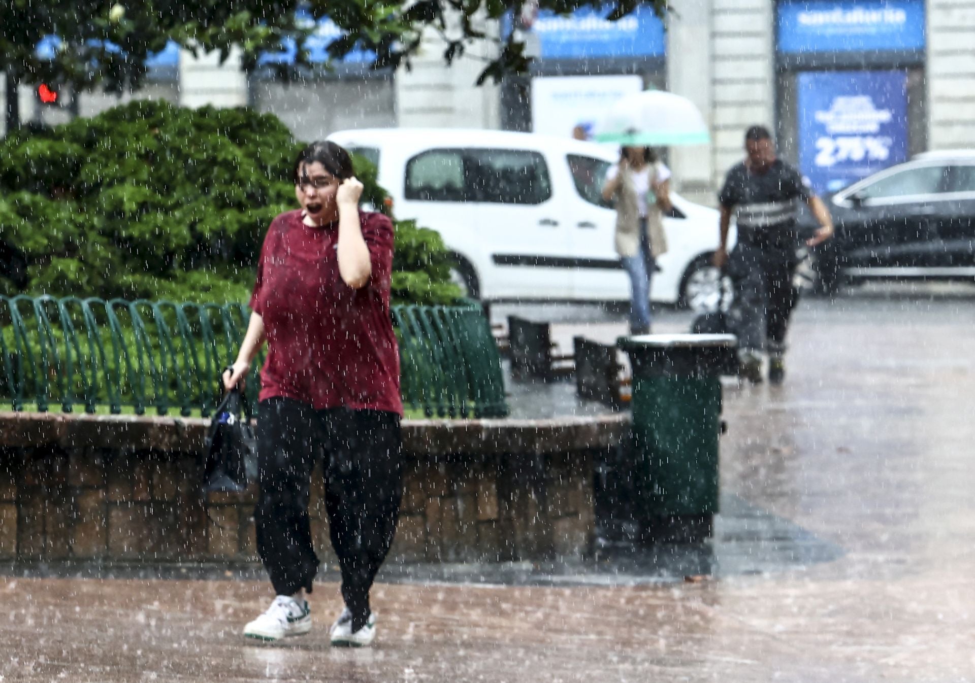 La lluvia &#039;acaba con el verano&#039; en Asturias